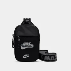 Nike Sportswear Essentials Air Max Crossbody Bag Black/Black - FD4028 010 -Sports Fashion FD4028 010 P3