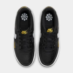 Big Kids' Nike Air Force 1 Casual Shoes Black/Wolf Grey/University Gold/White - FD9772 001 -Sports Fashion FD9772 001 P5