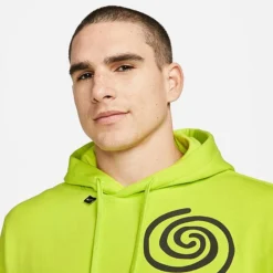 Men's Nike Sportswear Club Fleece JDI Graphic Hoodie Cyber - FJ1575 389 -Sports Fashion FJ1575 389 M4