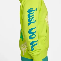 Men's Nike Sportswear Club Fleece JDI Graphic Hoodie Cyber - FJ1575 389 -Sports Fashion FJ1575 389 M6