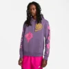 Men's Nike Sportswear Club Fleece JDI Graphic Hoodie Canyon Purple - FJ1575 553
