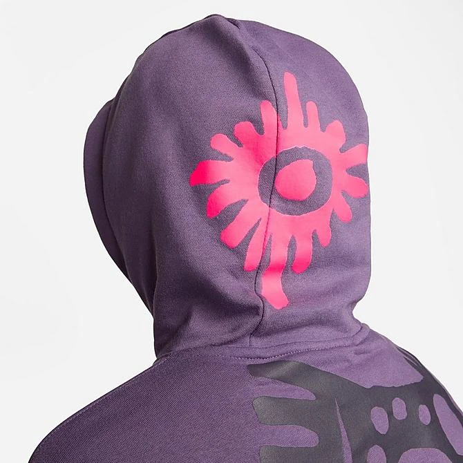 Men's Nike Sportswear Club Fleece JDI Graphic Hoodie Canyon Purple - FJ1575 553 6 Men's Nike Sportswear Club Fleece JDI Graphic Hoodie Canyon Purple - FJ1575 553 - Image 6