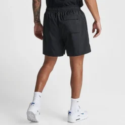 Men's Nike Sportswear Embroidered Woven Flow Shorts Black/Multi - FJ1653 011 -Sports Fashion FJ1653 011 M4