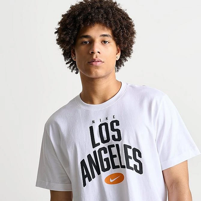 Nike Sportswear Los Angeles Short-Sleeve T-Shirt White - FJ1658 100 5 Nike Sportswear Los Angeles Short-Sleeve T-Shirt White - FJ1658 100 - Image 5