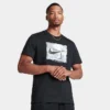 Men's Nike Basketball Backboard Graphic T-Shirt Black - FJ2338 010