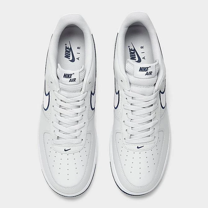 Men's Nike Air Force 1 Low Casual Shoes Photon Dust/Black/White - FJ4211 002 5 Men's Nike Air Force 1 Low Casual Shoes Photon Dust/Black/White - FJ4211 002 - Image 5