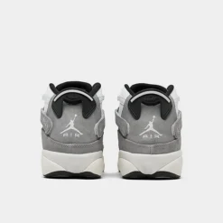 Nike Men's Air Jordan 6 Rings Basketball Shoes Light Smoke Grey/Black/Sail/White - FJ4650 077 -Sports Fashion FJ4650 077 P4