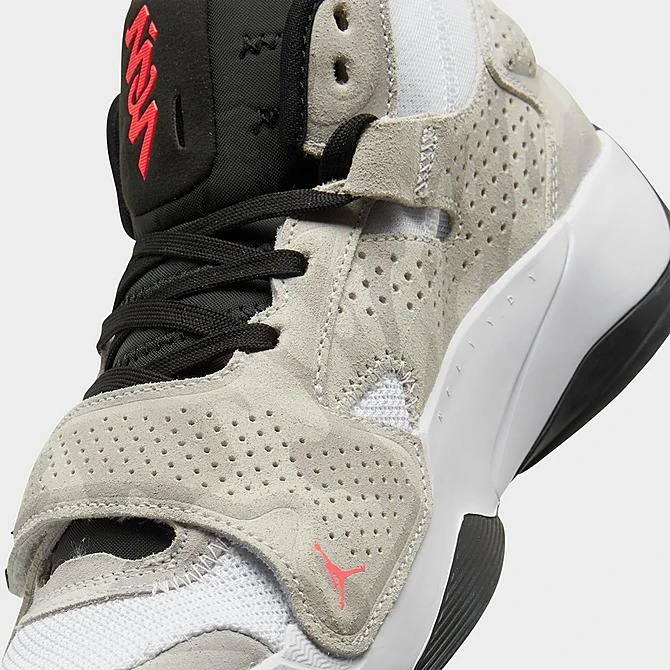 Nike Big Kids’ Jordan Zion 2 Basketball Shoes White/Flash Crimson/Black/Photon Dust - FJ5258 106 3 Nike Big Kids’ Jordan Zion 2 Basketball Shoes White/Flash Crimson/Black/Photon Dust - FJ5258 106 - Image 3