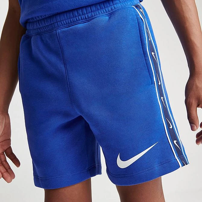Boys' Nike Repeat Taped Shorts Blue - FJ5377A 480 5 Boys' Nike Repeat Taped Shorts Blue - FJ5377A 480 - Image 5