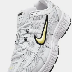 Men's Nike P-6000 Running Shoes White/Black/Lemon Chiffon - FN4294 100 -Sports Fashion FN4294 100 P3