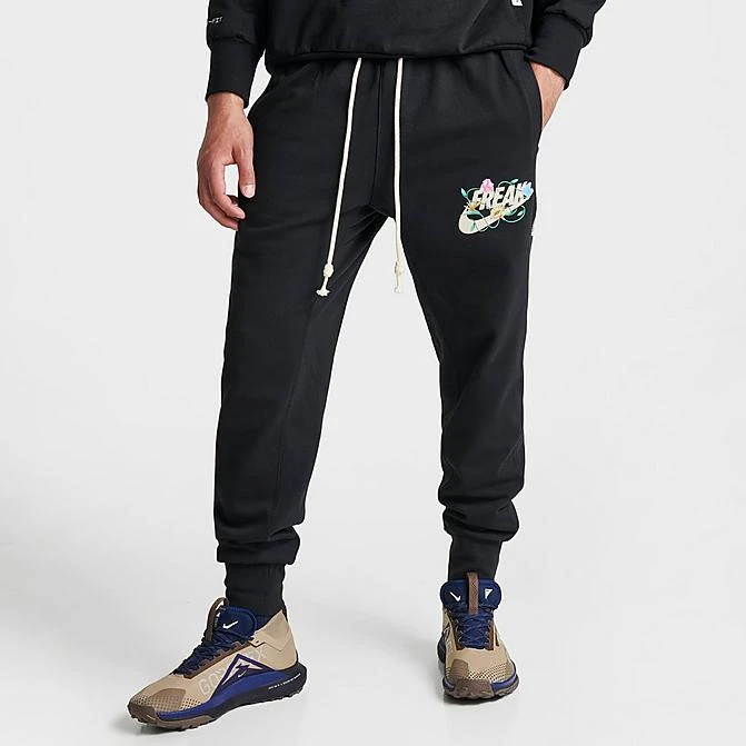 Men's Nike Giannis Standard Issue Connections Dri-FIT Jogger Pants Black - FN7214 010 1 Men's Nike Giannis Standard Issue Connections Dri-FIT Jogger Pants Black - FN7214 010