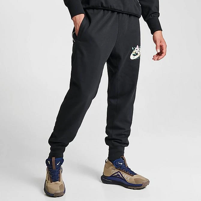 Men's Nike Giannis Standard Issue Connections Dri-FIT Jogger Pants Black - FN7214 010 3 Men's Nike Giannis Standard Issue Connections Dri-FIT Jogger Pants Black - FN7214 010 - Image 3