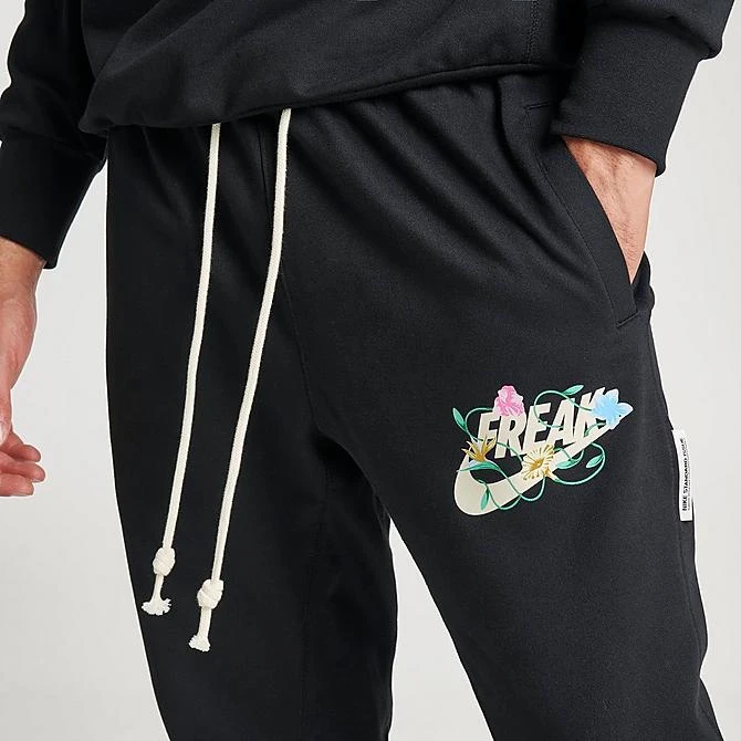 Men's Nike Giannis Standard Issue Connections Dri-FIT Jogger Pants Black - FN7214 010 5 Men's Nike Giannis Standard Issue Connections Dri-FIT Jogger Pants Black - FN7214 010 - Image 5