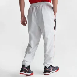 Men's Nike Air Swoosh Woven Track Pants Summit White/Black - FN7688 121 -Sports Fashion FN7688 121 M4