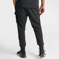 Men's Nike Air Retro Fleece Cargo Pants Black/Summit White - FN7693 010 -Sports Fashion FN7693 010 M4