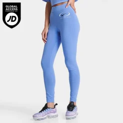 Women's Nike Sportswear Swoosh Life Leggings Polar Ice - FN7699 450