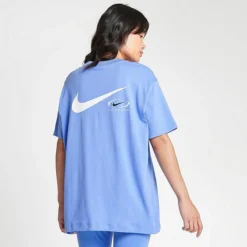 Women's Nike Sportswear Swoosh Life Graphic T-Shirt Polar Ice - FN7722 450 9 Women's Nike Sportswear Swoosh Life Graphic T-Shirt Polar Ice - FN7722 450 -Sports Fashion FN7722 450 M4