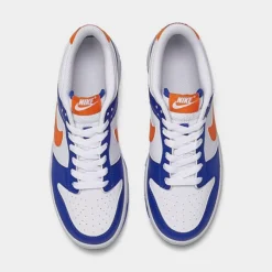 Big Kids' Nike Dunk Low Casual Shoes Blue Joy/Bright Mandarin/White/Black - FN7783 400 10 Big Kids' Nike Dunk Low Casual Shoes Blue Joy/Bright Mandarin/White/Black - FN7783 400 -Sports Fashion FN7783 400 P5