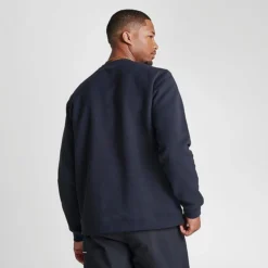 Men's Nike Sportswear Club Fleece Wordmark Crewneck Sweatshirt Black/Multi - FQ6151 010 -Sports Fashion FQ6151 010 M4