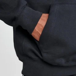 Men's Nike Sportswear Club Fleece Wordmark Pullover Hoodie Black/Multi - FQ6155 011 -Sports Fashion FQ6155 011 M6