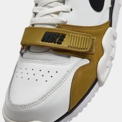 Men's Nike Air Trainer 1 Mid Training Shoes Summit White/Black/Bronzine/Summit White - FQ8225 100 -Sports Fashion FQ8225 100 P3