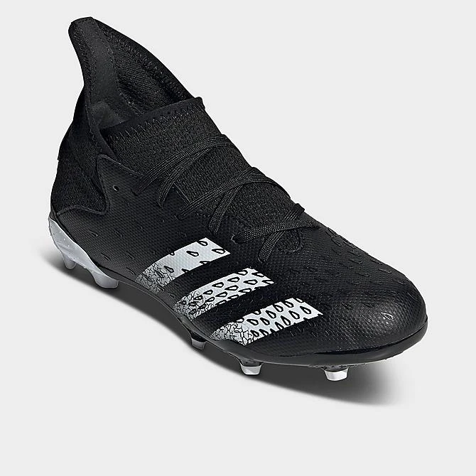 Big Kids' Adidas Predator Freak.3 Firm Ground Soccer Cleats Black/White/Black - FY1031 001 2 Big Kids' Adidas Predator Freak.3 Firm Ground Soccer Cleats Black/White/Black - FY1031 001 - Image 2