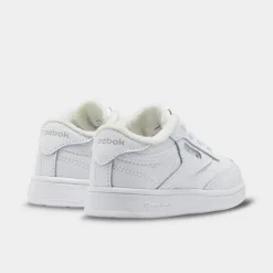 Boys' Toddler Reebok Club C Casual Shoes White/White/White - FZ2095 100 -Sports Fashion FZ2095 100 P4
