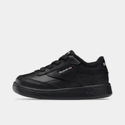 Boys' Toddler Reebok Club C Casual Shoes Core Black/Core Black/Core Black - FZ2096 001
