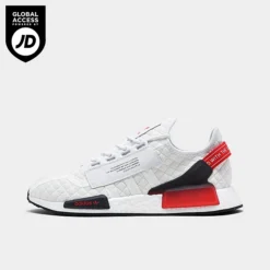 Men's Adidas Originals NMD R1 Casual Shoes Footwear White/Core Black - FZ4636 100
