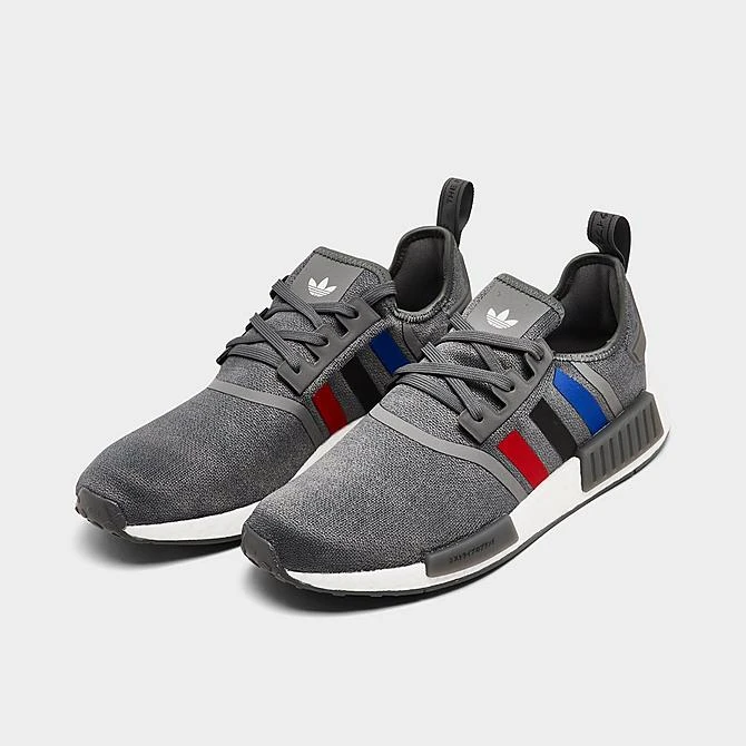 Men's Adidas Originals NMD R1 Casual Shoes Grey/Better Scarlet/Black - FZ5708 023 2 Men's Adidas Originals NMD R1 Casual Shoes Grey/Better Scarlet/Black - FZ5708 023 - Image 2