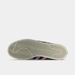 Men's Adidas Originals Superstar Casual Shoes Black/Violet Fusion/Cream White - FZ6475 001 -Sports Fashion FZ6475 001 P6