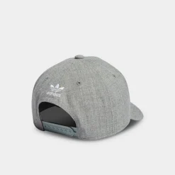 Adidas Originals OG A-Frame Snapback Hat Medium Grey Heather/White - GB4272 020 -Sports Fashion GB4272 020 P3