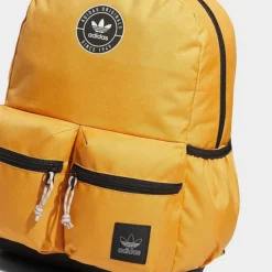 Adidas Originals Trefoil 3.0 Backpack Preloved Yellow - GC1216 701 -Sports Fashion GC1216 701 P4