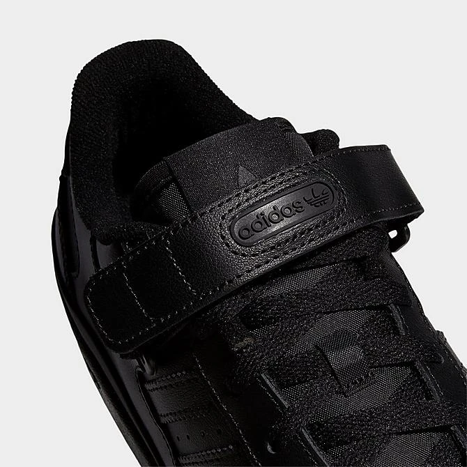 Men's Adidas Originals Forum Low Casual Shoes Black/Black/Black - GV9766 001 3 Men's Adidas Originals Forum Low Casual Shoes Black/Black/Black - GV9766 001 - Image 3