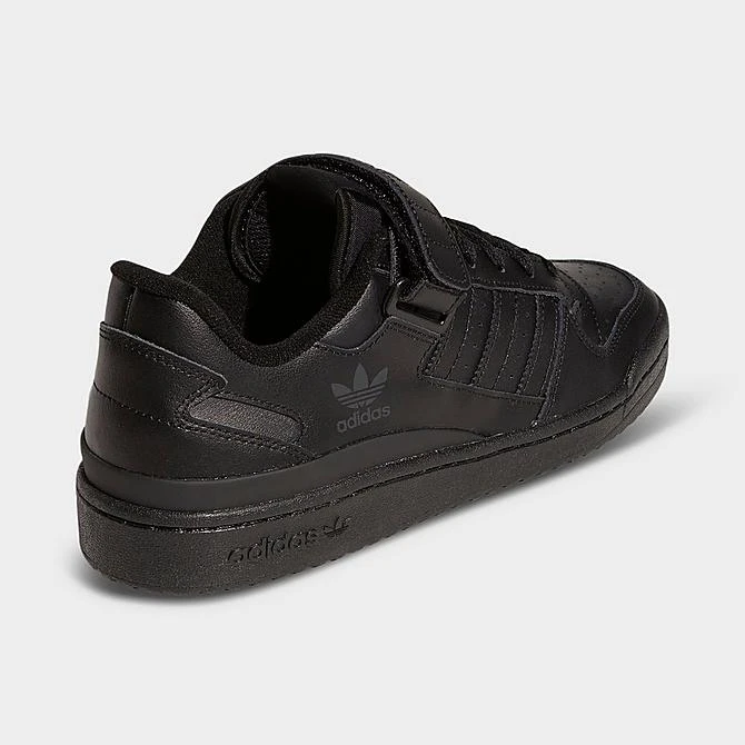 Men's Adidas Originals Forum Low Casual Shoes Black/Black/Black - GV9766 001 4 Men's Adidas Originals Forum Low Casual Shoes Black/Black/Black - GV9766 001 - Image 4