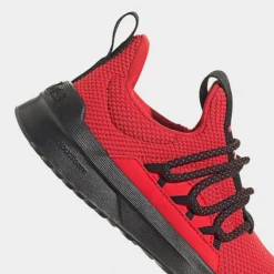 Big Kids' Adidas Lite Racer Adapt 5.0 Stretch Lace Casual Shoes Vivid Red/Power Red/Black - GW4163 626 -Sports Fashion GW4163 626 P3