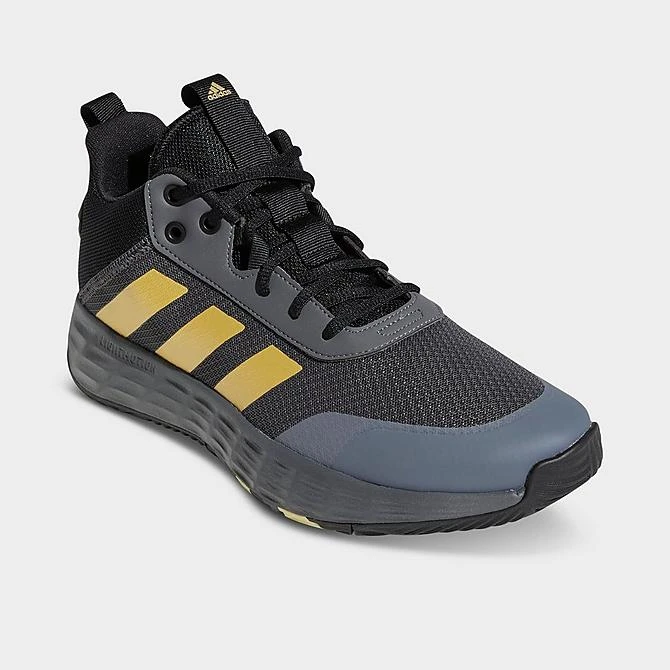 Adidas Ownthegame 2.0 Basketball Shoes Grey/Matte Gold/Black - GW5483 026 2 Adidas Ownthegame 2.0 Basketball Shoes Grey/Matte Gold/Black - GW5483 026 - Image 2