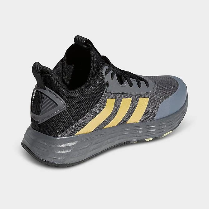 Adidas Ownthegame 2.0 Basketball Shoes Grey/Matte Gold/Black - GW5483 026 4 Adidas Ownthegame 2.0 Basketball Shoes Grey/Matte Gold/Black - GW5483 026 - Image 4