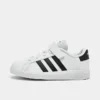Little Kids' Adidas Grand Court Hook-And-Loop Stretch Lace Casual Shoes Cloud White/Core Black/Core Black - GW6521 100