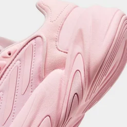 Big Kids' Adidas Originals Ozelia Casual Shoes Clear Pink/Core Black/Clear Pink - GW8130 672 -Sports Fashion GW8130 672 P3