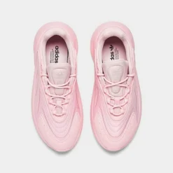 Big Kids' Adidas Originals Ozelia Casual Shoes Clear Pink/Core Black/Clear Pink - GW8130 672 -Sports Fashion GW8130 672 P5