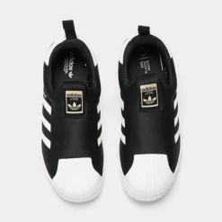 Little Kids' Adidas Originals Superstar 360 Slip-On Casual Shoes Black/White/Gold Metallic - GX3231 001 10 Little Kids' Adidas Originals Superstar 360 Slip-On Casual Shoes Black/White/Gold Metallic - GX3231 001 -Sports Fashion GX3231 001 P5