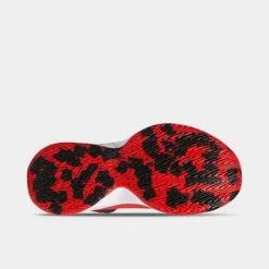 Big Kids' Adidas Cross Em Up 5 Basketball Shoes (Wide Width) Vivid Red/Silver Metallic/Core Black - GX4791 626 -Sports Fashion GX4791 626 P6