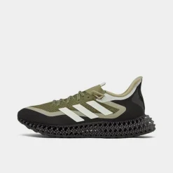 Men's Adidas 4DFWD 2 Running Shoes Focus Olive/Zero Metallic/Orbit Green - GX9251 314