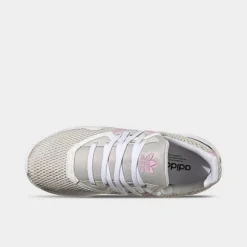 Big Kids' Adidas Originals Flex Recycled Casual Shoes Grey/Bliss Lilac/White - GX9253 056 -Sports Fashion GX9253 056 P5