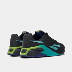 Men's Reebok Nano X2 Training Shoes Core Black/Semi Classic Teal/Acid Yellow - GX9912 001 -Sports Fashion GX9912 001 P4
