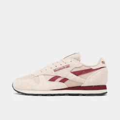Men's Reebok Classic Leather Casual Shoes Modern Beige/Alabaster/Classic Burgundy - GY1525 269