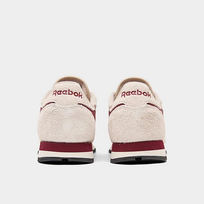 Men's Reebok Classic Leather Casual Shoes Modern Beige/Alabaster/Classic Burgundy - GY1525 269 4 Men's Reebok Classic Leather Casual Shoes Modern Beige/Alabaster/Classic Burgundy - GY1525 269 - Image 4