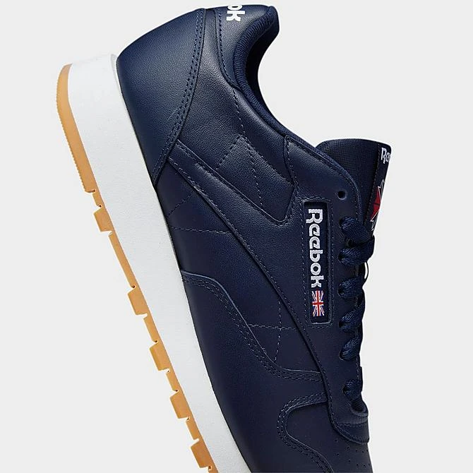 Men's Reebok Classic Leather Casual Shoes Vector Navy/Ftwr White/Reebok Rubber Gum - GY3600 400 3 Men's Reebok Classic Leather Casual Shoes Vector Navy/Ftwr White/Reebok Rubber Gum - GY3600 400 - Image 3