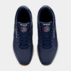 Men's Reebok Classic Leather Casual Shoes Vector Navy/Ftwr White/Reebok Rubber Gum - GY3600 400 10 Men's Reebok Classic Leather Casual Shoes Vector Navy/Ftwr White/Reebok Rubber Gum - GY3600 400 -Sports Fashion GY3600 400 P5